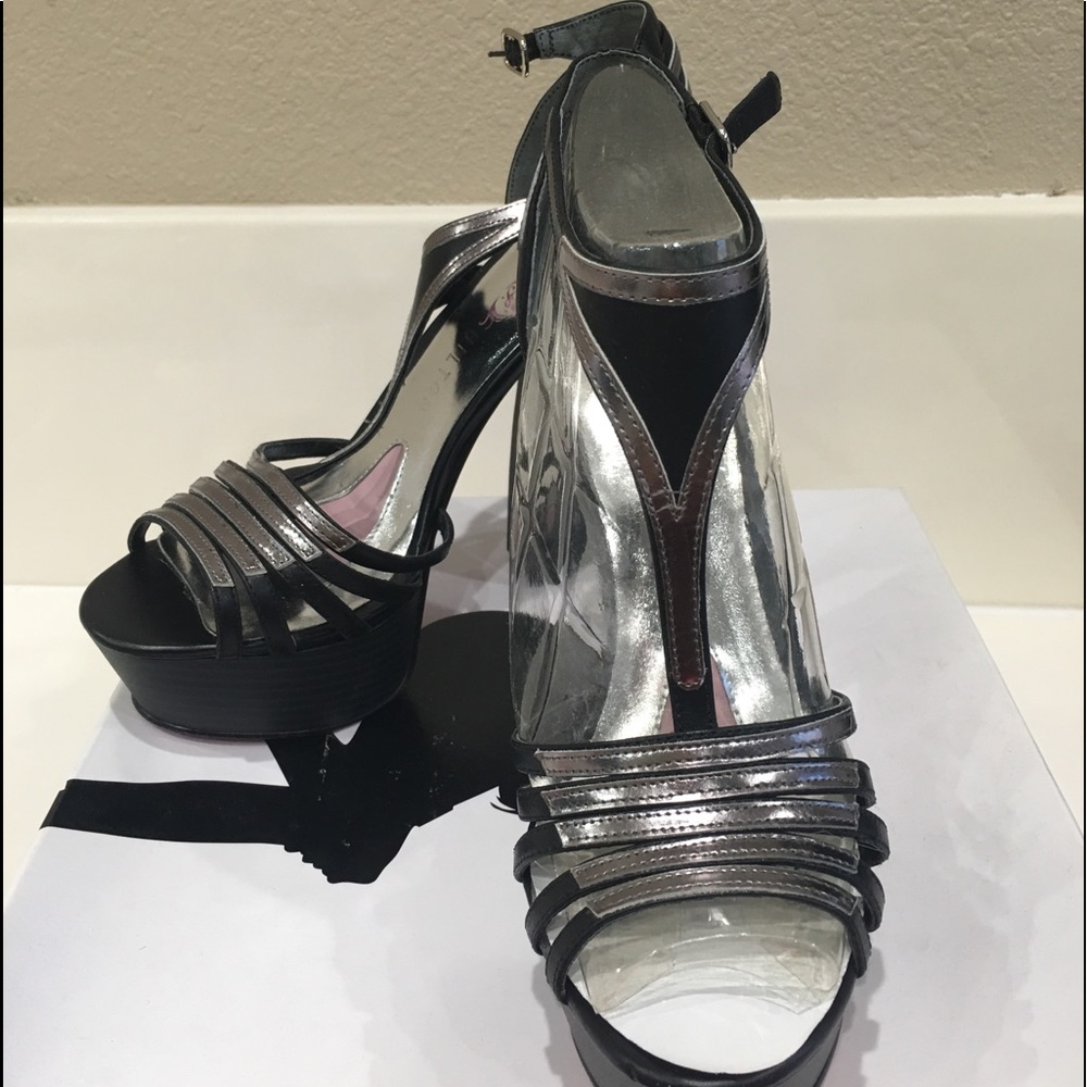 Paris Hilton Platform Sandals